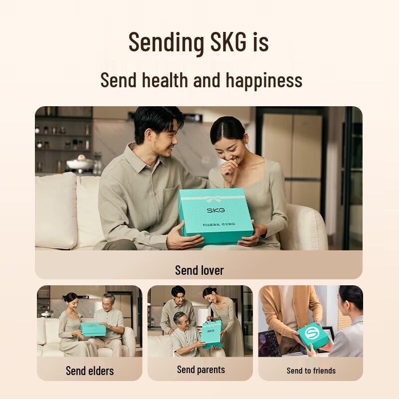 SKG E4Pro Wireless Bluetooth Eye Massager CN plug (adapter included)