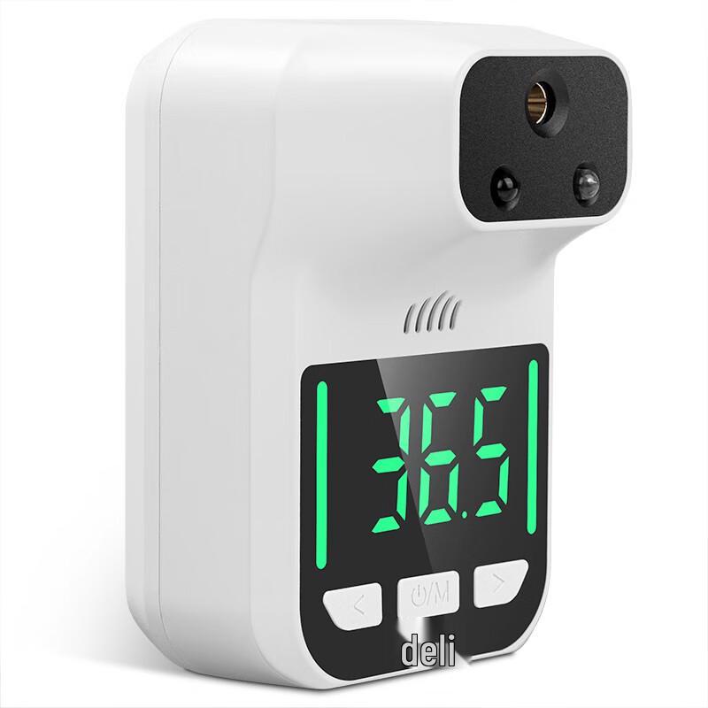 Deli Smart Wall-Mounted Infrared Thermometer CN plug (adapter included)