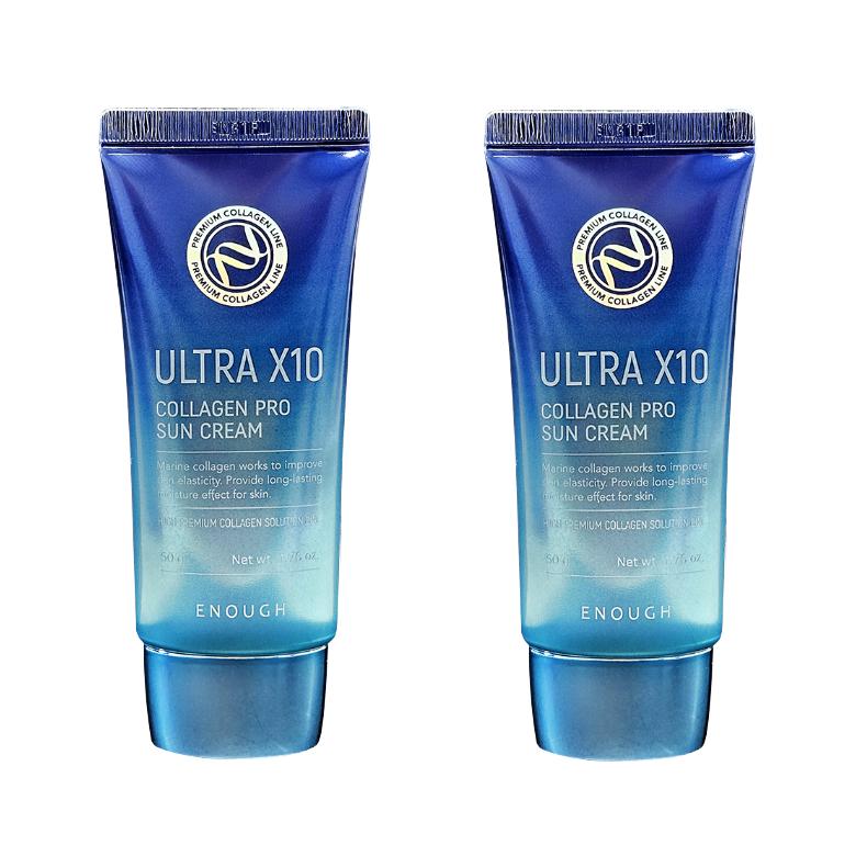ENOUGH BB Cream Pro al Collagene Ultra X10 50g / Crema Solare 50g (7 Opzioni)