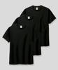 Peulinteuseuta [3Pack] 17-Count Basic Plain Layered Short Sleeve T-Shirt_Standard Length
