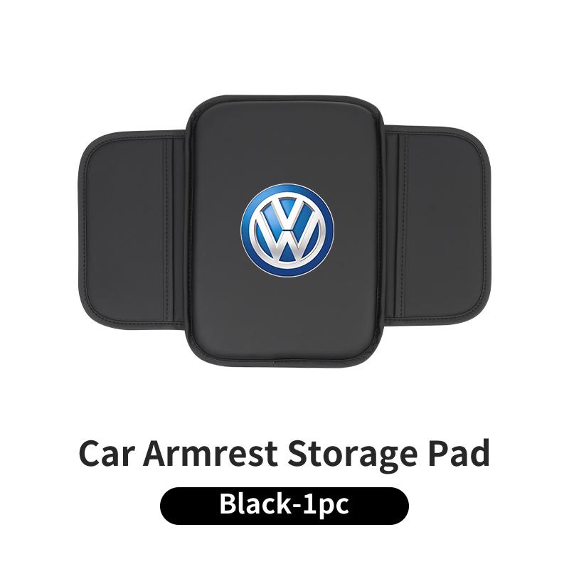 Car Center Console Protector Cover Armrest Box Cushion With Storage Function For VW Scirocco Jetta Beetle Golf Passat Tiguan Ce3