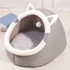 Kedi Mağara Yatağı İç Mekan Kediler Hayvan Şekilli Yarı Kapalı Yatak Asılı Toplu Rahat Sıcak Evcil Hayvan Sakinleştirici Yatak Küçük Köpekler Yavru Köpekler Kediler İçin
