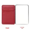 Thin Mobile Phone Card Holder: Holds 2 Cards, Adhesive Back, Business Card Case, Custom Logo Printing