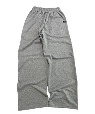 SK8ER ROCK Easy Sweat Wide Pants ((Melange Gray))