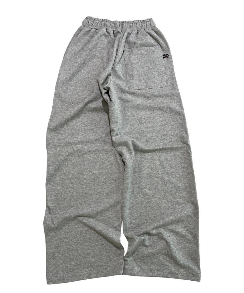 SK8ER ROCK Easy Sweat Wide Pants ((Melange Gray))