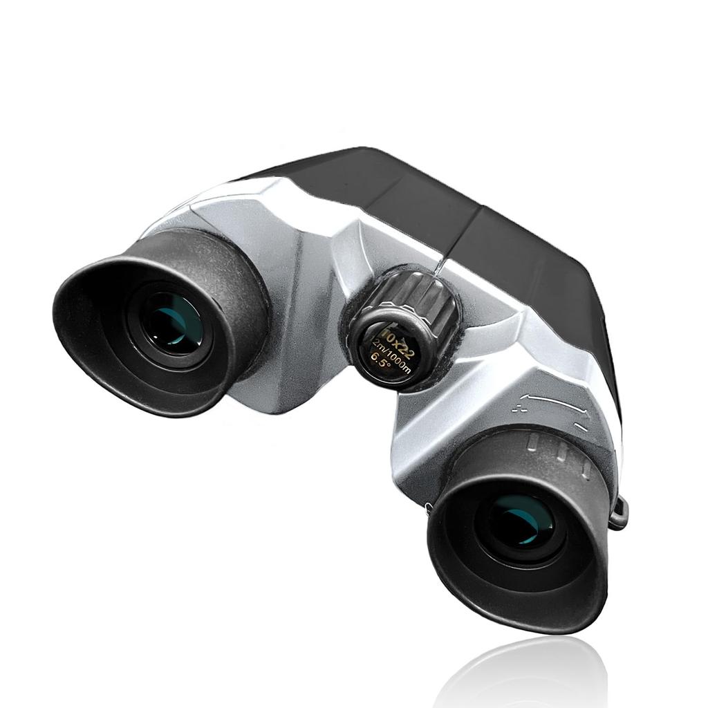 BOOMIE Dome Conquest x Front Row Binoculars for Live Opera Glasses [Full Excitement] Ultra-Lightweight Concerts, (Black)