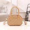 Fashion Hand Bag Women's New Spring and Summer Letter Diamond Pillow Bag Korean Shoulder Messenger Bag