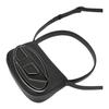 DIESEL 1DR-Iconic Nappa Leather Shoulder Bag Black X08396PR818T8013