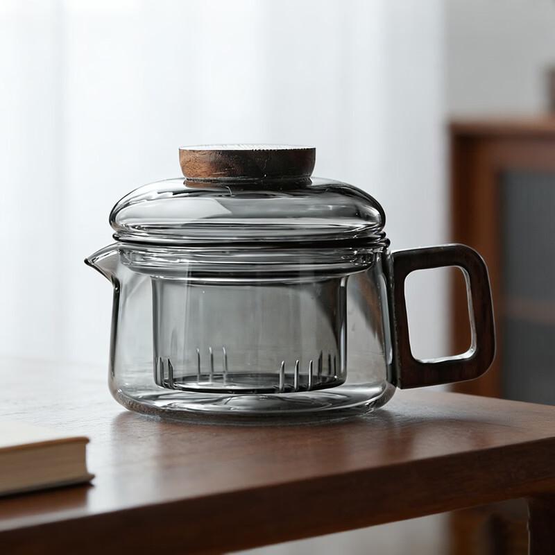 Quandu Heat-Resistant Glass Teapot with Infuser