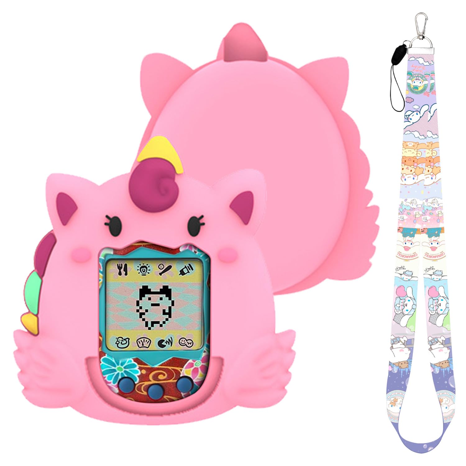 

Tamagotchi Original Tamagotchi Uni Compatible Protective Case Virtual Pet Machine Lost Scratch Full Lightweight Case, [RIGFUJUN] Cover, Prevention,