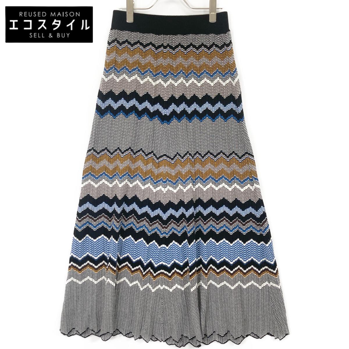 

ADORE 531-2172323 Multicolor Triangle Border Knit Skirt skirt 38 multicolorUsed