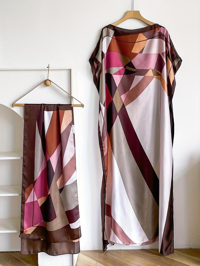 Middle Eastern Style Loose Long Dress Abaya for Women