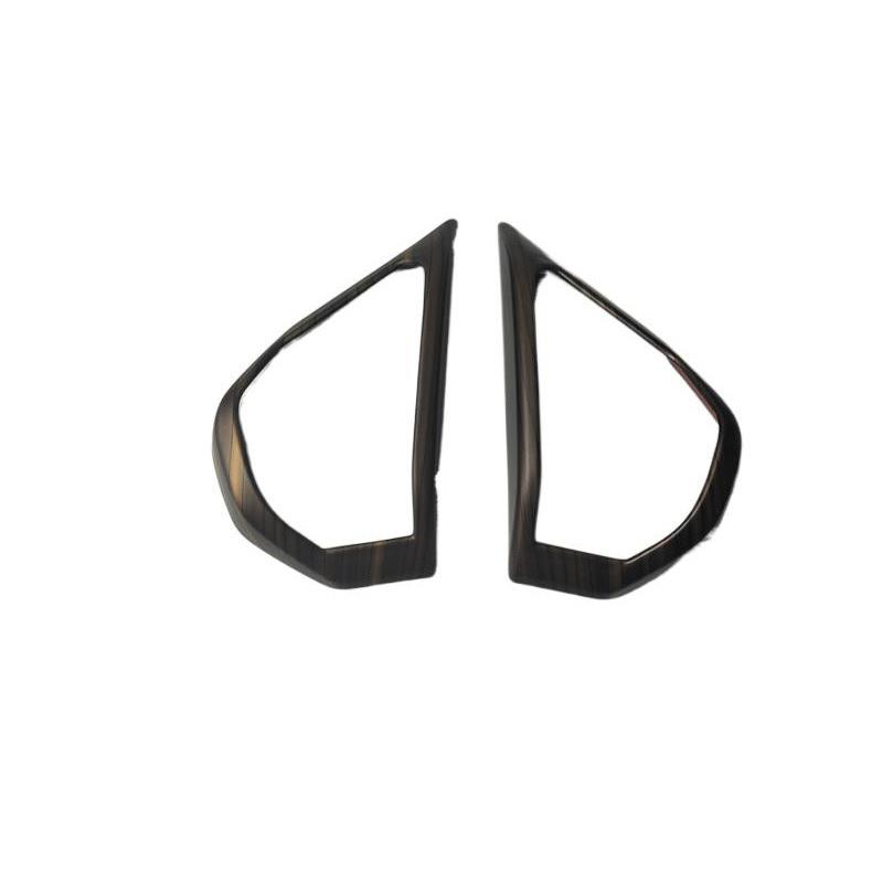 4pcs/lot ABS Plastic Carbon Fiber Grain Or Wooden Car Rear Door sound horn speaker Decoration Cover For 2025 2026 BMW X3 G45