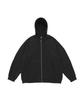 Haveoffduty Bio-Washed Easy Zip-Up Hoodie (Black)