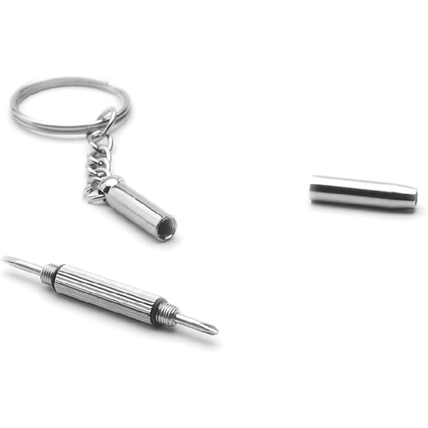 3in1 Multi-functional Aluminum Steel Screwdriver for Glasses, Watches, Electronics and Eyewear Repair