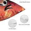 Hollow Knight Silksong Square Pillow Cases Cartoon Cushion Covers Fashion Zippered Decorative Pillowcase for Home 18x18