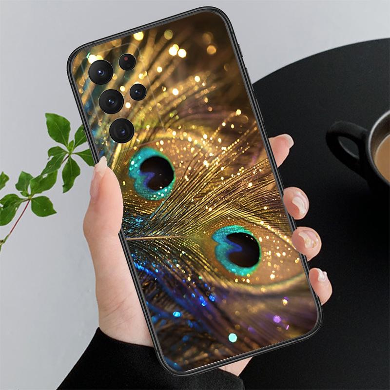 

Phone Case For Samsung A17 A55 A16 A56 A35 A15 A53 A54 A33 A34 A25 A05S A52 A52S A07 A26 A06 Peacock Bird A15