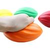 Pu Sponge Elastic Rainbow Rugby Anxiety Relief Sports Toy Foams Jumping Balls Child Portable Comfortable Easy Grip Toys