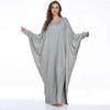 Dubai Plus Size Batwing Sleeve Casual Dress for Women - Muslim Robe
