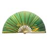 PVC Tai Chi Fan Foldable Glitter Hand Fan Elegant Bamboo Fan  for Line Dancing, Parties, and Events