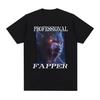 Fapper Funny Wolf Me Professional Graphic T-shirt Women's Fashion Short-sleeved T-shirt Casual T-shirt
