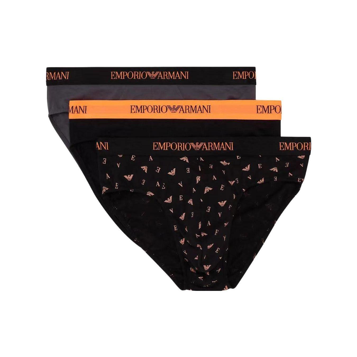 Emporio Armani SS23 Logo Letter Pattern Printed Triangle Underwear Men underwear 111624-3R722-24421 S