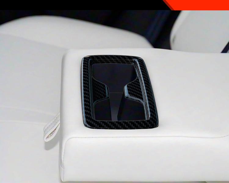 Dekorativer Rahmen für Getränkehalter im Fond für Toyota Rav4 (26 Modelle)