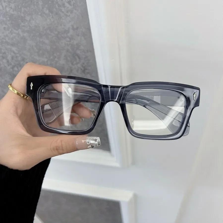 Fashion Square Eyeglasses Frames Women Men Transparent Clear Designer Optical Cute Frame Oculos Stylish Brand