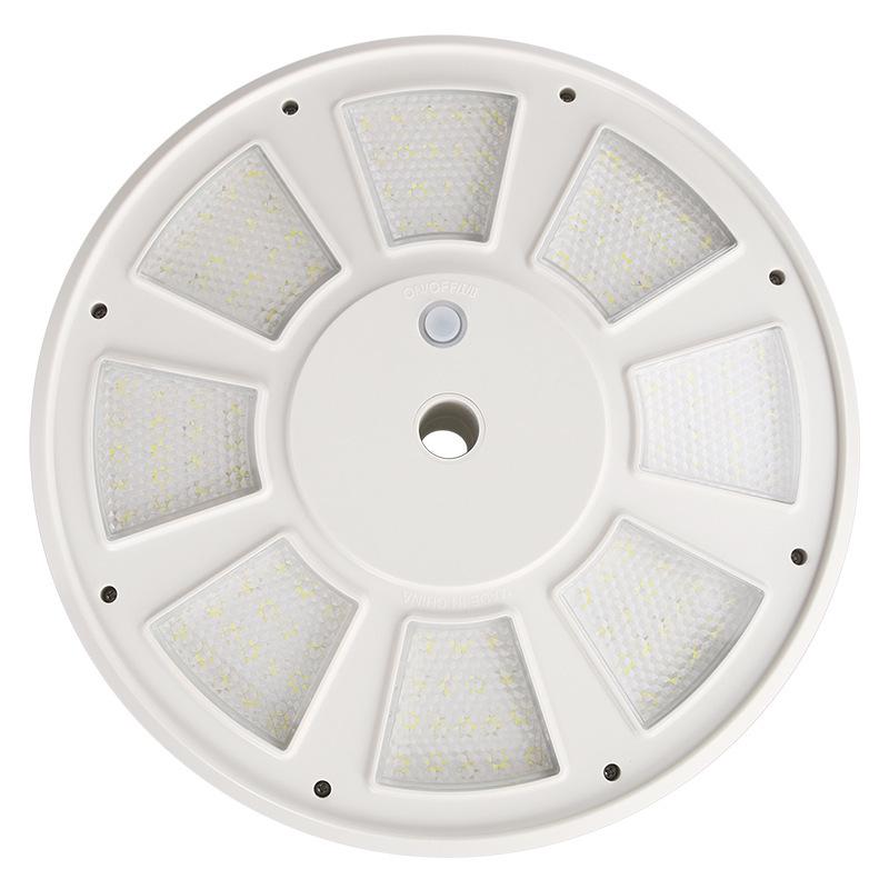 Solar Flagpole Light, 136 LED Outdoor Courtyard & Camping Light