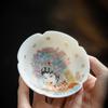 Ceramic Teacup Porcelain Aesthetic Cup Handmade Peking Opera Master Cup Chinese Kung Fu Tea Ceremony Household Teaware Drinkware