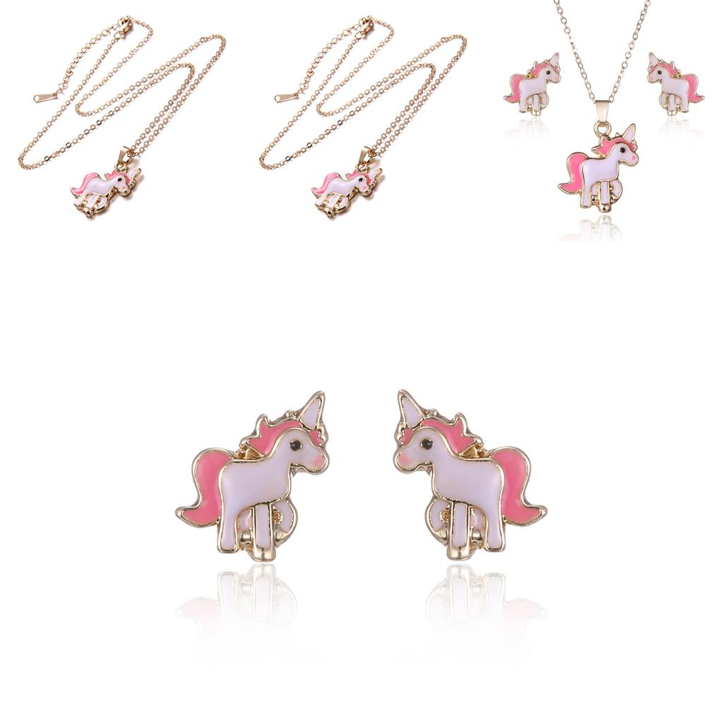 Cute Animal Necklace Set European And American Hot Selling Alloy Jewelry Set