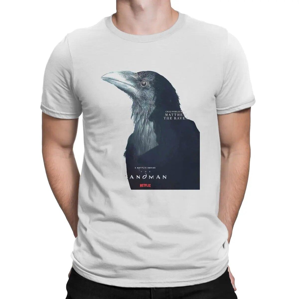 

Футболка унисекс, британские и американские телевизионные драмы, крутые хлопковые футболки с рукавами «Песочный человек», одежда с воротником, подарок на день рождения 3XL