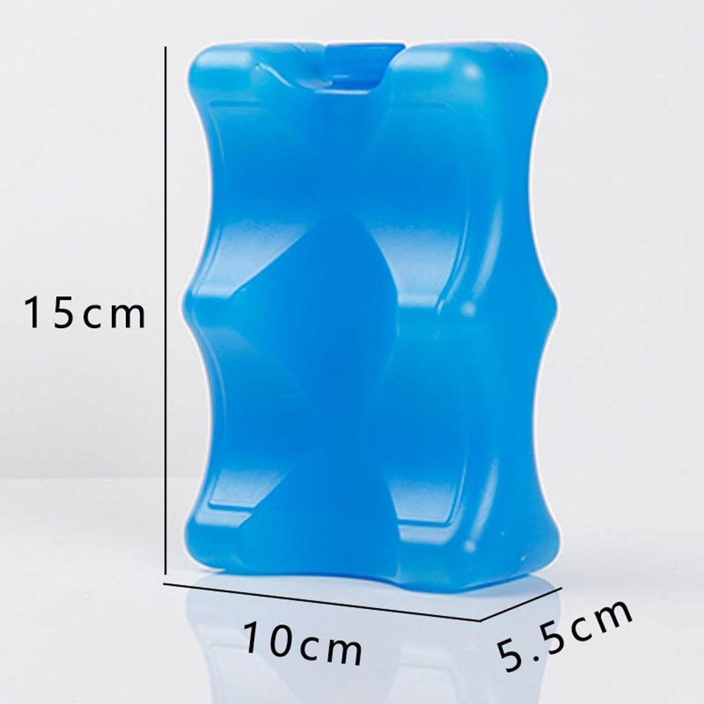 

600ml Blue Gel Freezer Ice Blocks Reusable Cool Cooler Pack Bag Water injection Picnic Travel Lunch Box Fresh Food Storage