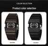 Sanda Men's Waterproof Y2K Retro Quartz Wristwatch with Multi-section Armor Strap, Model 9503.