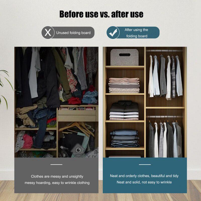 Convenient Lazy Folding Clothes Board Household Folding Clothes Folding Artifact Artifact Shirt Folding Board Automatic Folding Board