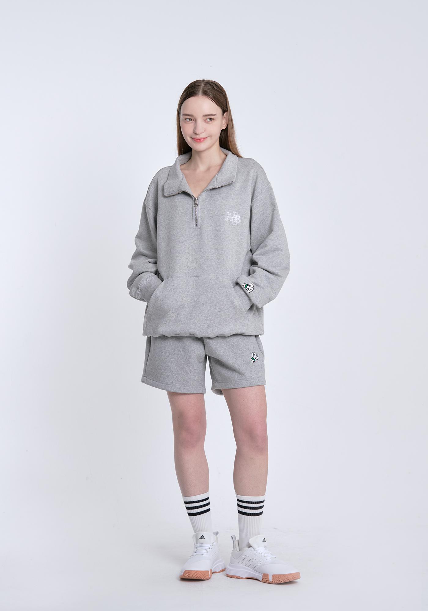 Mestari Badminton Abcd Полумолния Cz1203 Серый M