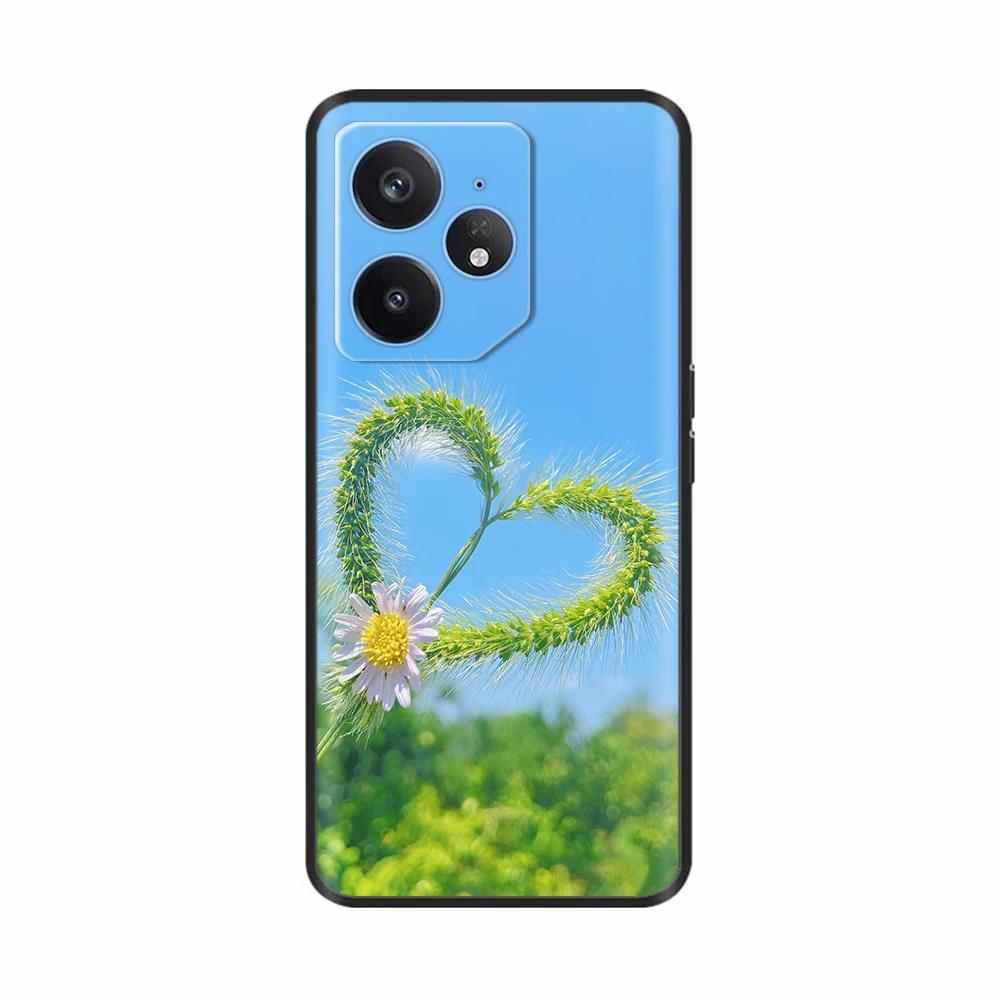 Für Realme Neo 7 Hülle Blume Vogel Weiches Silikon TPU Handyhülle Funda Für Realme Neo7 Abdeckung Realmi Neo 7 Hülle Handy Tasche Schalen