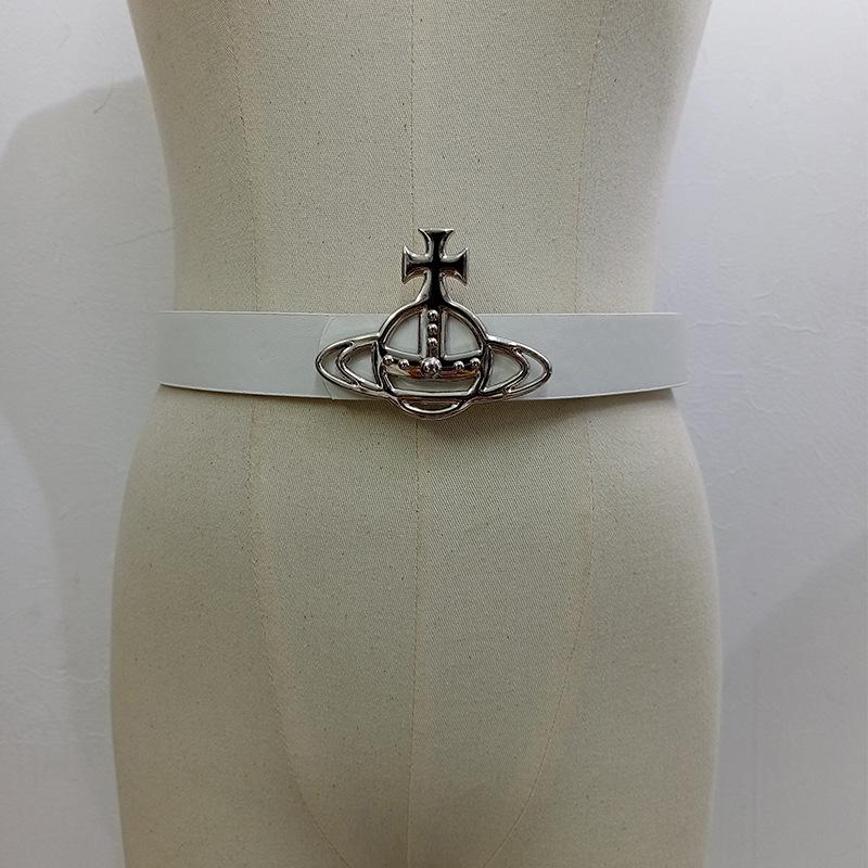 Four Seasons Available New Belt Women'S Leather Fashion Versatile Jeans Belt Decoration With Skirt, Suit, Sweater Waist Cover