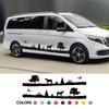 2 szt. Naklejki Samochodowe Dla Mercedes Benz Vito Klasa V Viano W447 WV639 W638 Kamper Grafiki Winylowe Naklejki Akcesoria do Tuningu Samochodów