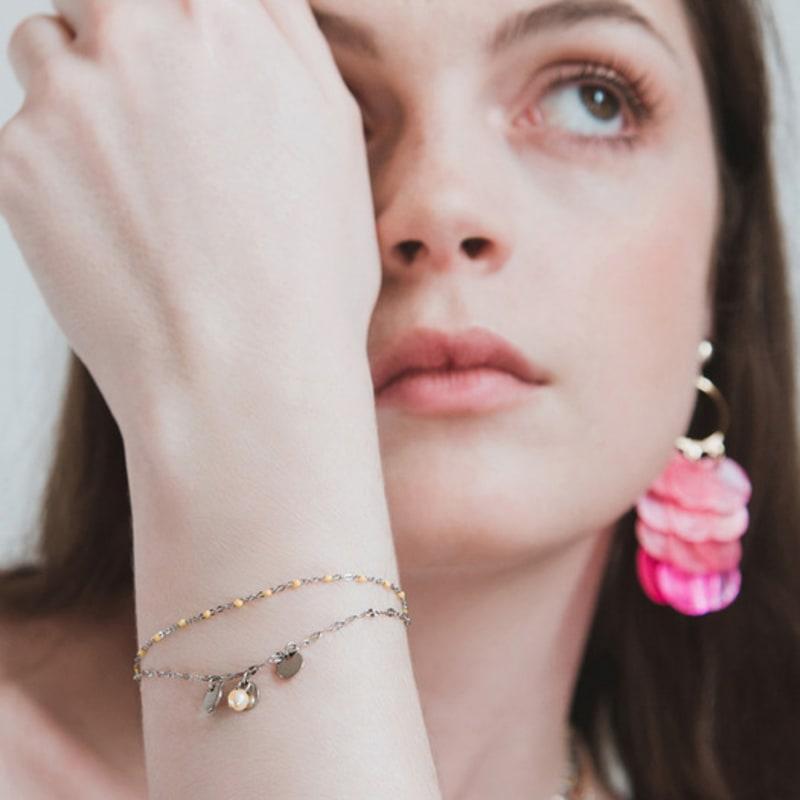 L’OMBRILLANT Surgical Dot Bracelet_Anklet (YELLOW)