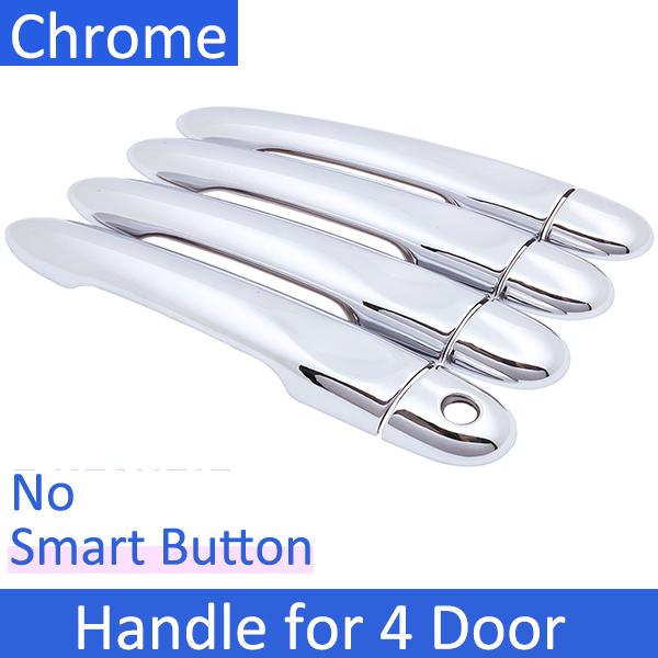 BGY1 for Renault Megane 3 MK3 Scala 2011 2008~2016 Gt Line Chrome Door Handle Accessories Cover Car Rustproof Stickers Trim Styling