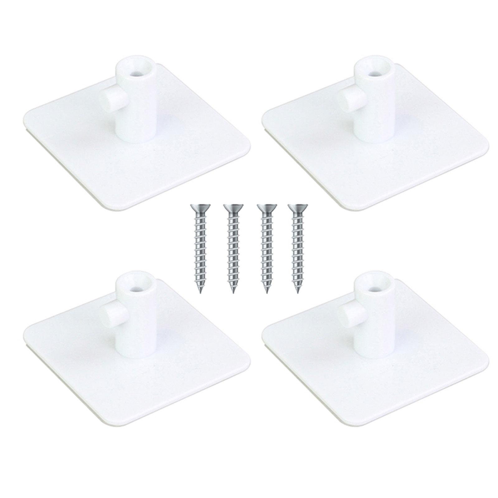 

4 шт. Держатель для насадок миксера, Кухонный миксер, Вешалка для аксессуаров, Под шкаф, Хранение крюка для теста для миксера