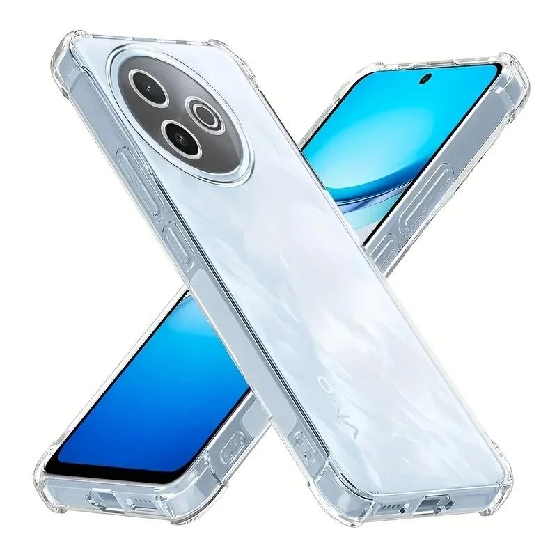 EUCAGR For Transparent Phone Case For Vivo Y300I Soft Silicone For Vivo Y300T Y300 Pro Plus 5G Back Cover Clear Case
