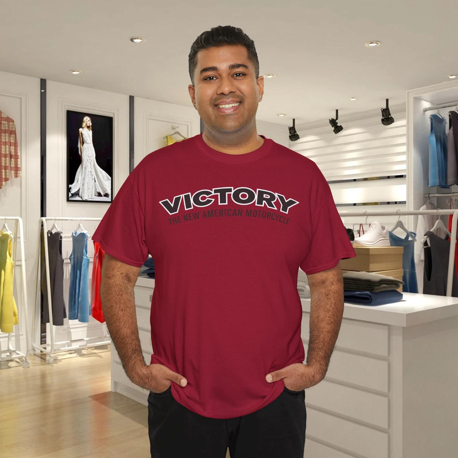 Motorcycle Victory Graphic T- Shirt 2XL