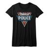 The Police Brittish Rock Band Badge Women's Fitted T Shirt Rock Music Unisex T-Shirt
