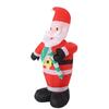 1.2M Inflatable Xmas Santa Claus With LED Lighted Merry Christmas Outdoor Xmas parties Garden Yard Decoration Water Proof