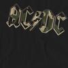 AC/DC Unisex Adult Camo Logo T-Shirt