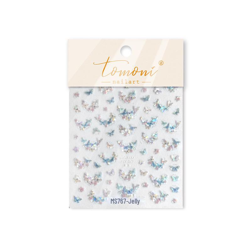 

Наклейки для ногтей Tomoni Jelly Moshi Butterfly Bubble для телефонов