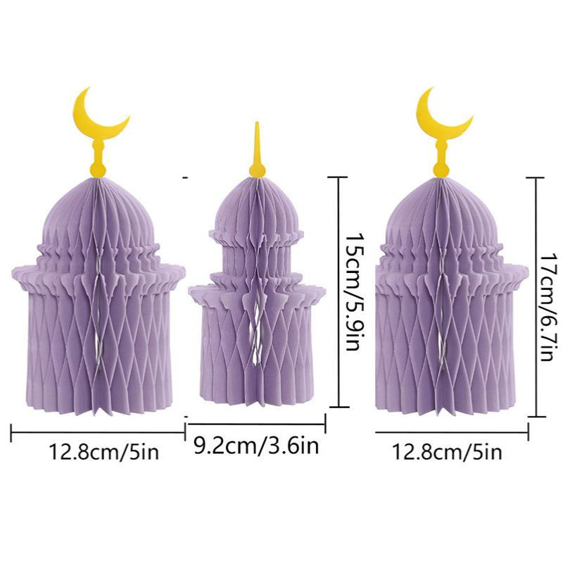 Ramadan Palace Figurine Ornament Ramadan Decorations  Zainah Ramadan Party Favors Eid Mubarak Home Decor