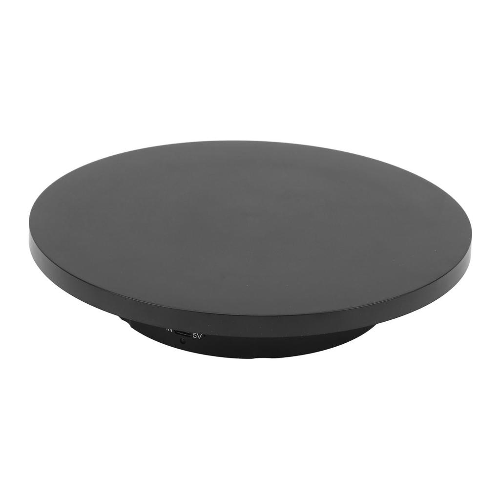 Rotating Display Stand 3 in 1 Multifunctional Type C Electronic Turntable Display Stand for Photography